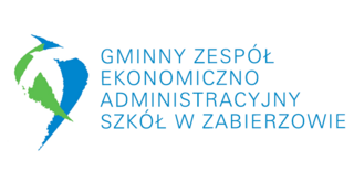 Logo Gminnego Zespołu Ekonomiczno Administracyjnego Szkół w Zabierzowie