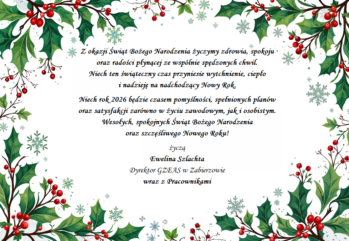 Życzenia na&nbsp;Boże Narodzenie 2025